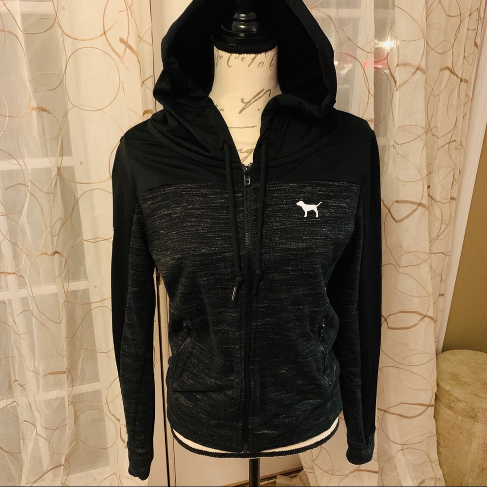 EUC VS PINK Full Zip Athletic Jacket